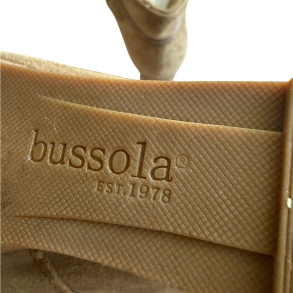 Bussola Brown Taupe Ankle Booties Size 8.5 - Picture 7 of 9